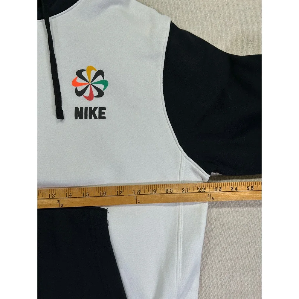 Nike Men's Medium Swoosh Pinwheel Evolution Sport Tech‎ Hoodie Spell Out